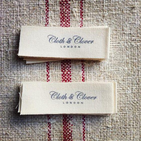 COTTON PRINTED LABEL 4 